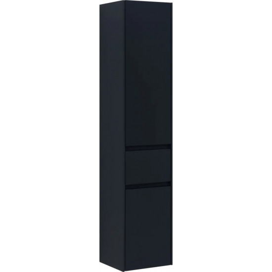 Шкаф-пенал AQUANET Бруклин 35 R черный