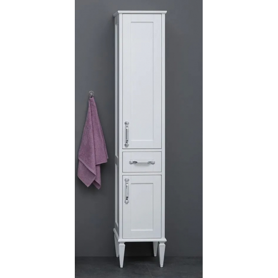 Шкаф-пенал AQUANET Денвер 36 R белый глянец