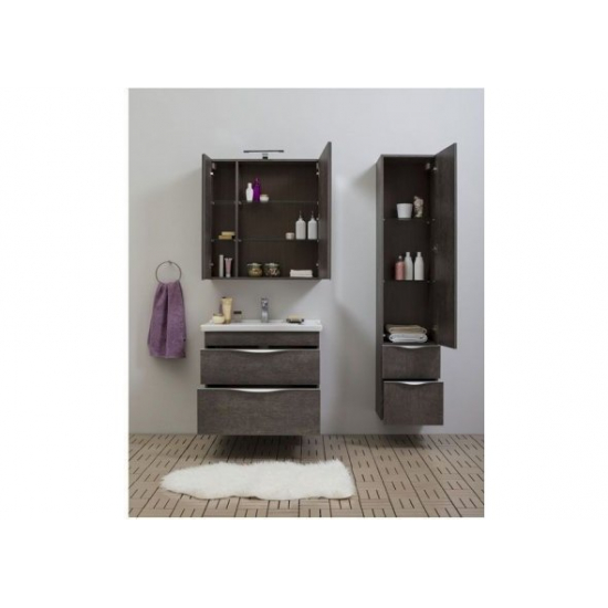 Шкаф-пенал AQUANET Эвора 40 дуб антик