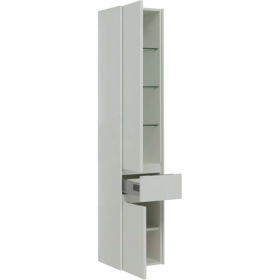 Шкаф-пенал AQUANET Латина 35 L белый