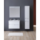 Шкаф-пенал AQUANET Модена 35 R белый глянец
