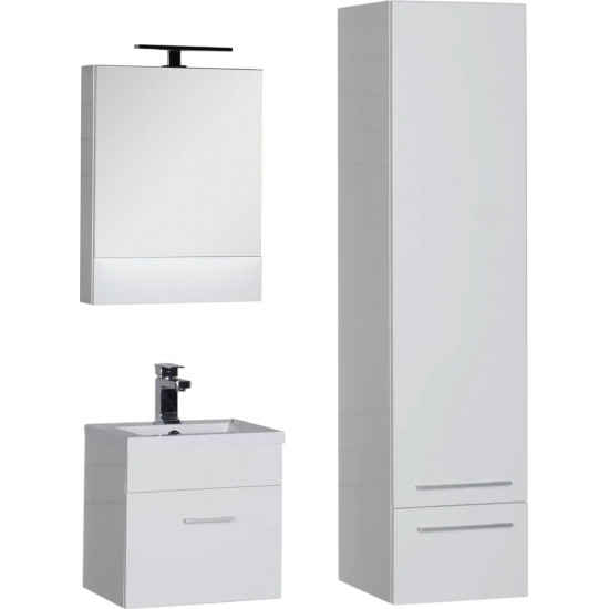 Шкаф-пенал AQUANET Нота 40 белый