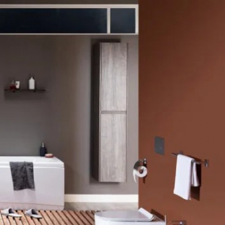 Шкаф-пенал AQUANET Nova Lite 35 дуб рошелье