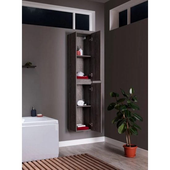 Шкаф-пенал AQUANET Nova Lite 35 дуб рошелье