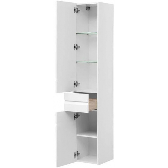 Шкаф-пенал AQUANET Палермо 35 L белый