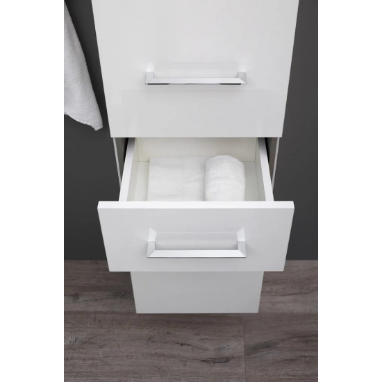 Шкаф-пенал AQUANET Порто 35 L белый