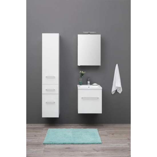 Шкаф-пенал AQUANET Порто 35 L белый