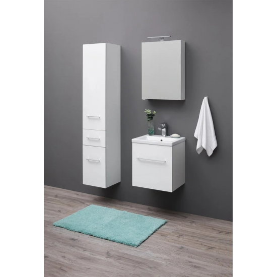 Шкаф-пенал AQUANET Порто 35 L белый