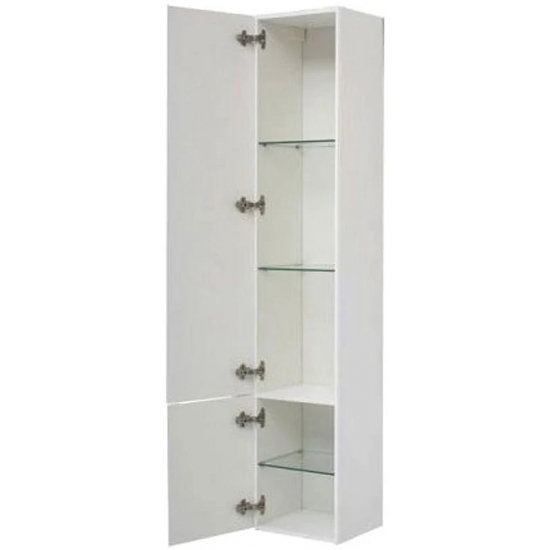 Шкаф-пенал AQUANET София 35 L белый глянец