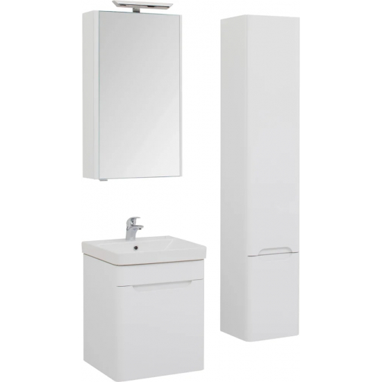 Шкаф-пенал AQUANET София 35 R белый глянец