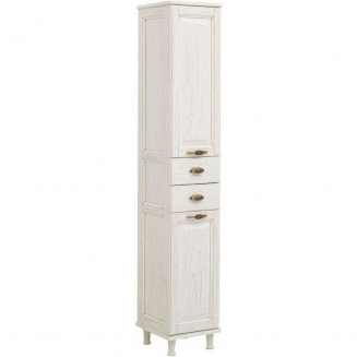 Шкаф-пенал AQUANET Тесса Декапе 35 жасмин/золото