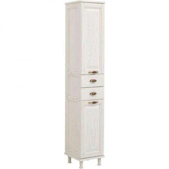 Шкаф-пенал AQUANET Тесса Декапе 35 жасмин/золото