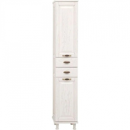 Шкаф-пенал AQUANET Тесса Декапе 35 жасмин/золото