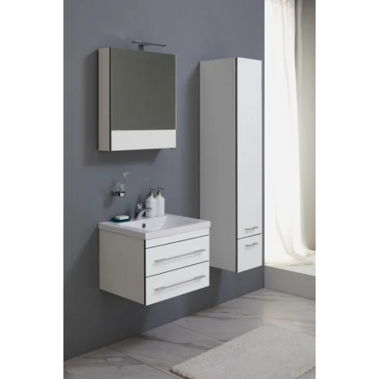 Шкаф-пенал AQUANET Верона 30 белый