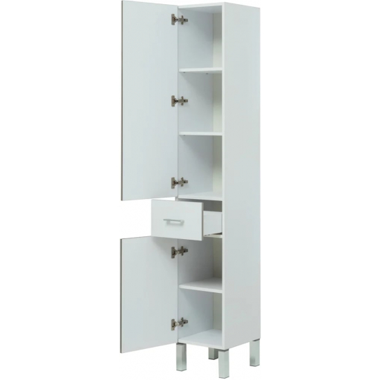 Шкаф-пенал AQUANET Верона 35 L напольный, белый