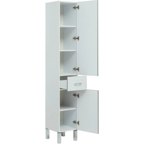 Шкаф-пенал AQUANET Верона 35 R напольный, белый