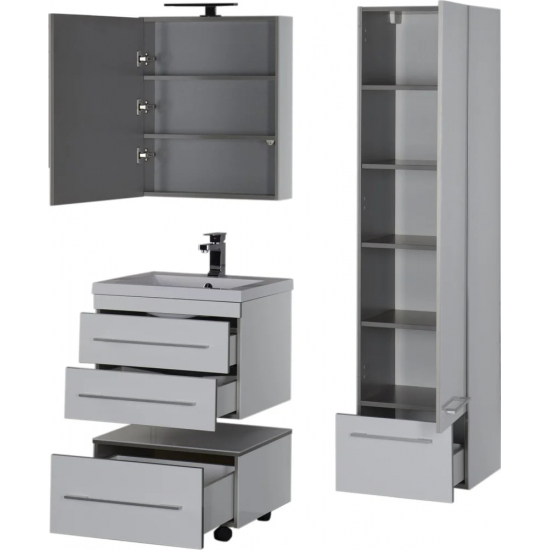 Шкаф-пенал AQUANET Верона 40 R белый