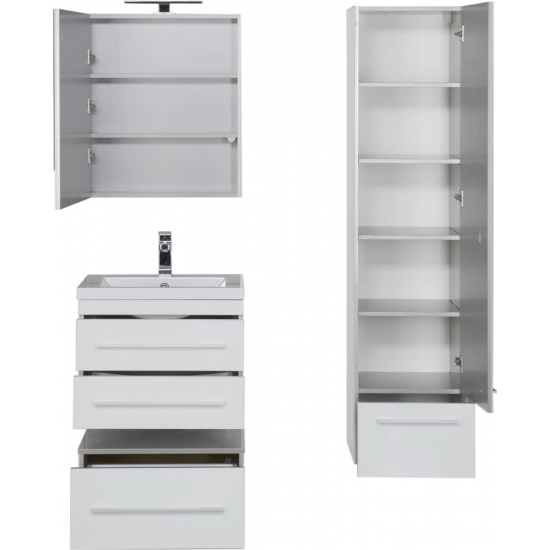 Шкаф-пенал AQUANET Верона 40 R белый