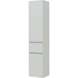 Шкаф-пенал AQUANET Йорк 35 L белый глянец