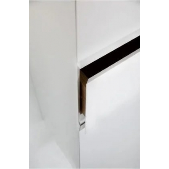 Шкаф-пенал AQUANET Йорк 35 R белый глянец