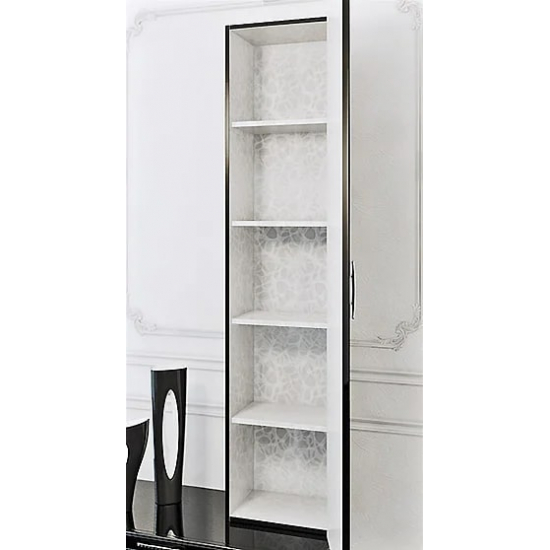 Шкаф-пенал AQWELLA  5 stars Empire П35 подвесной белый глянец