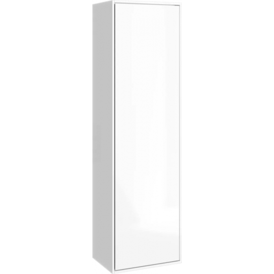 Шкаф-пенал AQWELLA 5 stars Genesis 35 белый, универсальный