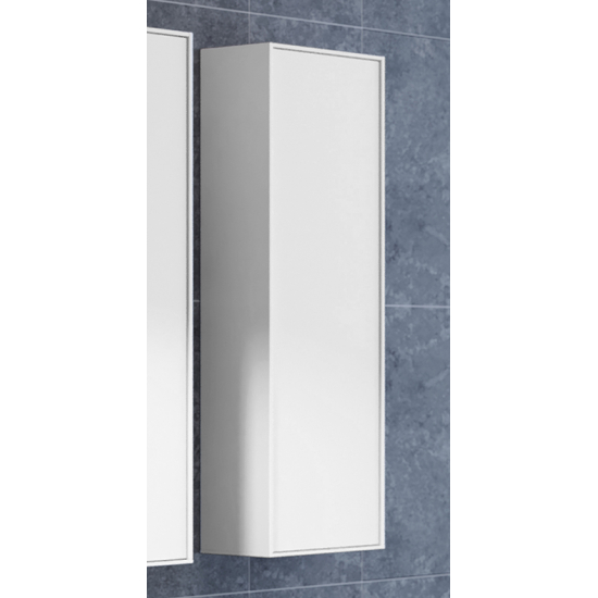 Шкаф-пенал AQWELLA 5 stars Genesis 35 белый, универсальный