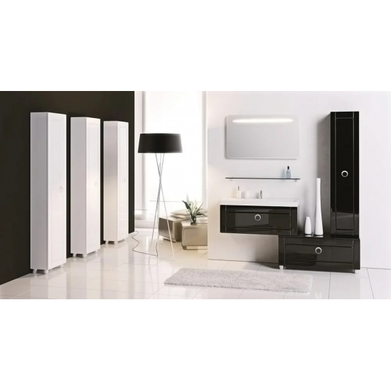 Шкаф-пенал AQWELLA 5 stars Инфинити П45 белый