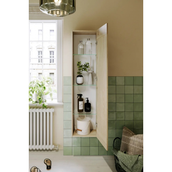 Шкаф-пенал AQWELLA Astrid 35 дуб давос