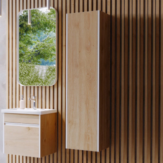 Шкаф-пенал AQWELLA Urban дуб давос