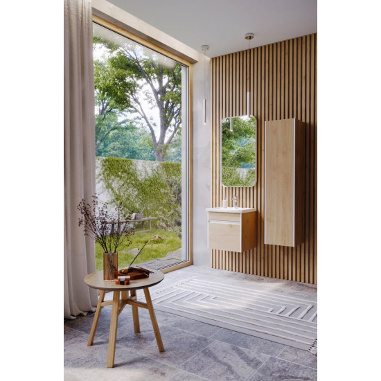 Шкаф-пенал AQWELLA Urban дуб давос