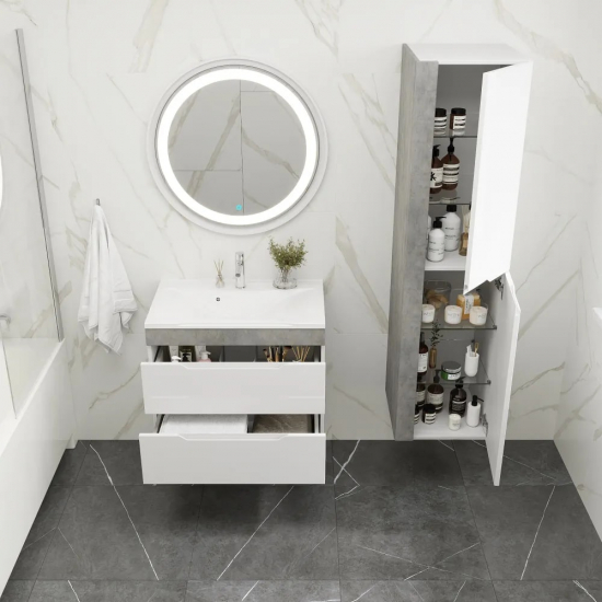 Шкаф-пенал AURA Элен 35 пд универсальный