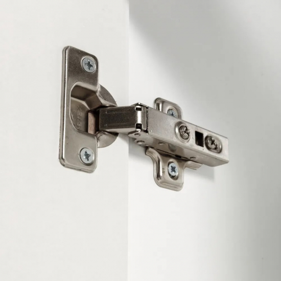 Шкаф-пенал AURA Люкс 50-3 полка белый