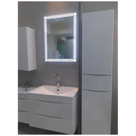 Шкаф-пенал AURA Палермо 30-1 белый правый