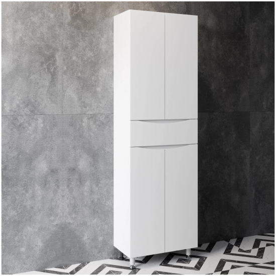 Шкаф-пенал AURA Палермо 60-1 белый