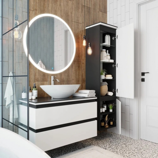 Шкаф-пенал АURA Триумф 40 пд правый