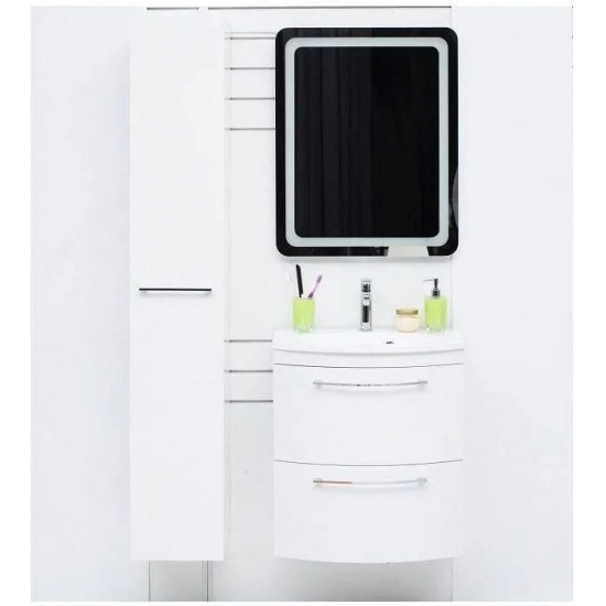 Шкаф-пенал DE AQUA Тока 1 35 L белый