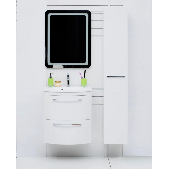 Шкаф-пенал DE AQUA Тока 1S 30 R правый белый