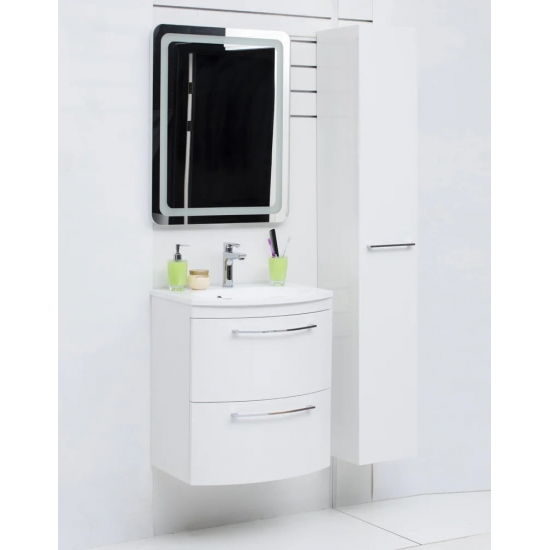 Шкаф-пенал DE AQUA Тока 1S 30 R правый белый