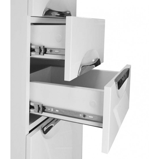 Шкаф-пенал LORANTO Стиль 52 с бельевой корзиной