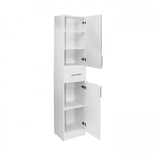 Шкаф-пенал MIXLINE Милора-35 правый белый