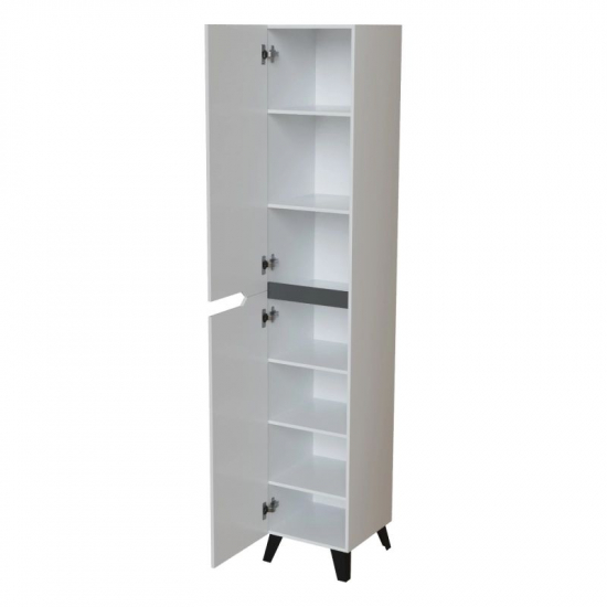 Шкаф-пенал MIXLINE Орион-35 универсальный, белый