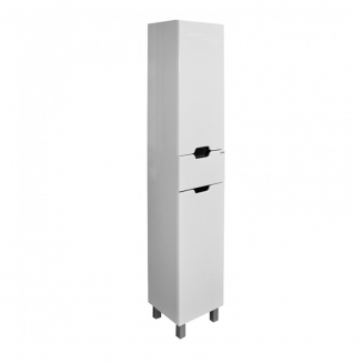 Шкаф-пенал MIXLINE Прометей-35 правый, белый 