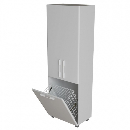 Шкаф-пенал MIXLINE Спутник-60 с бельевой корзиной