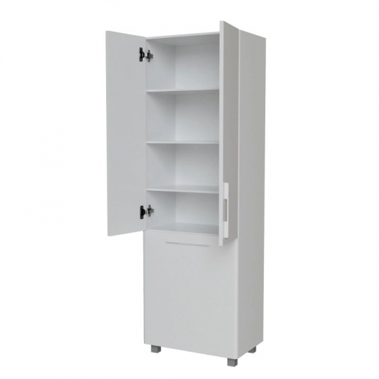 Шкаф-пенал MIXLINE Спутник-60 с бельевой корзиной