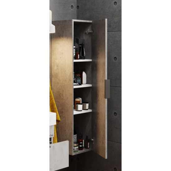 Шкаф-пенал ONIKA Девис 30.10 У бетон чикаго