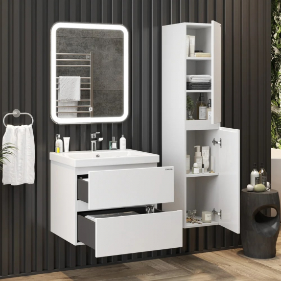 Шкаф-пенал ONIKA Эвада 403079 белый