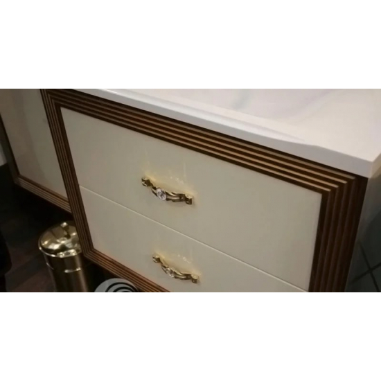 Шкаф-пенал OPADIRIS Карат золотая патина