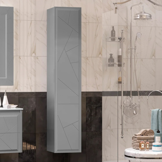 Шкаф-пенал OPADIRIS Луиджи 35 серый