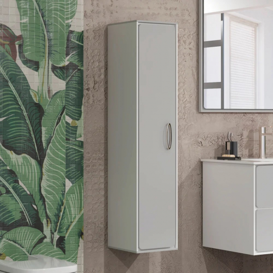 Шкаф-пенал OPADIRIS Монтэ светло-серый